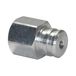 RIEGLER 108489-316.014 Aansluitnippel voor platte zuiger, ovaal, SGO, G 1/4 IG Ø 45 x 15, 1 stuk