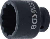 BGS technic BGS Kracht Dopsleuteldop twaalfkant - 1/2 - 33 mm
