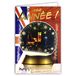 Set van 10 identieke kaarten "Happy Year", met 10 enveloppen, geschikt voor formaat 12 x 17,5 cm, winterwensen, kerstfeesten, Nieuwjaar, december, januari, LOT10-61-4044-A BA
