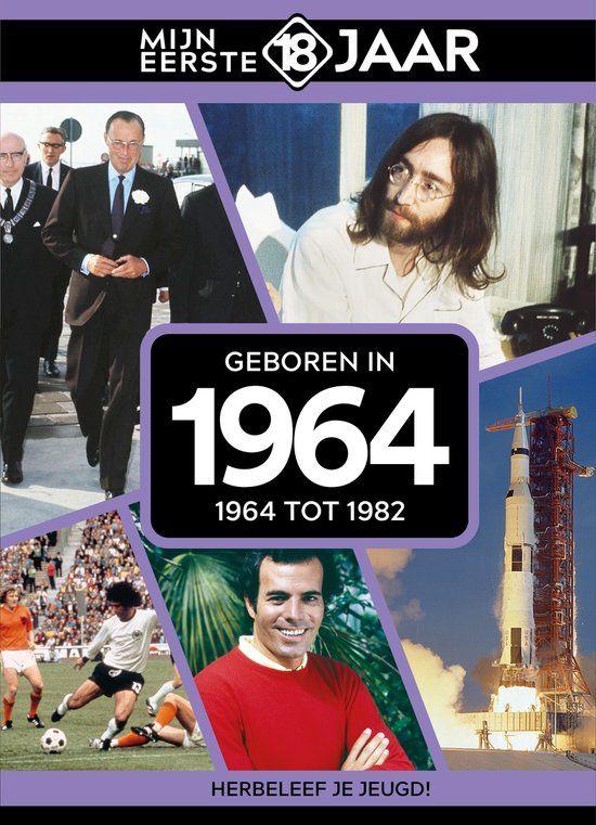 Geboren Mijn eerste 18 jaar - Geboren in 1964 - CD
