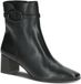 Caprice Dames Enkellaarsje 9-25310-45 Zwart Gestructureerd Leer G-Wijdte Maat 41