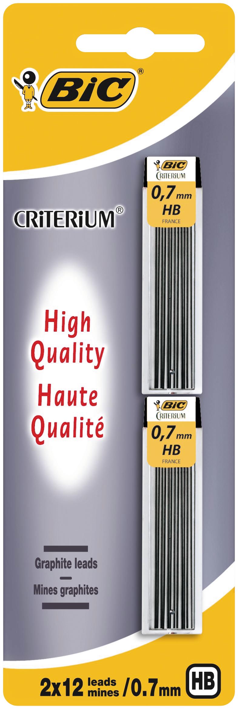 BIC Blist 2 Box Leads 0.7 HB