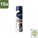 NIVEA MEN Deodorant Spray Black & White Ultimate Impact - 150 ml - 10 Stuks