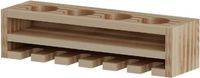 homemaniac Homemania Flessenhouder Poseidon hout Bruin