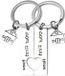 Allecto Plus Huis Porte-clés Set - 2 Pièces