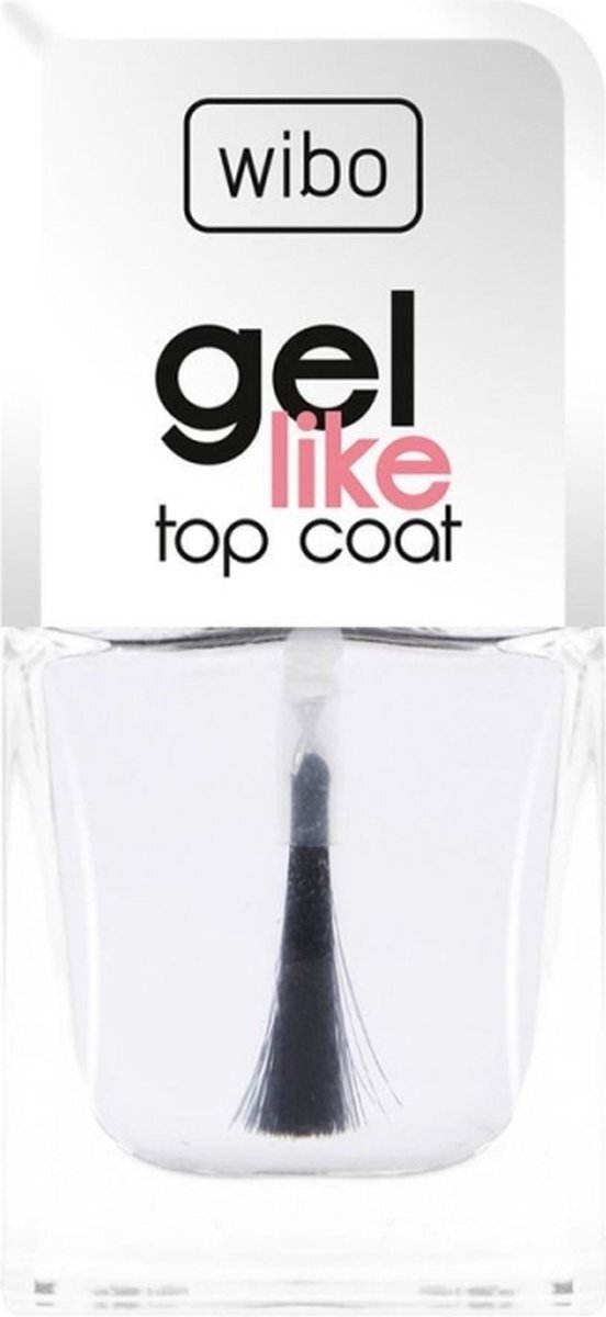 Wibo Gel achtige Top Coat nagellak 8.5ml
