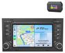 Awesafe Audi DAB+ adapter voor autoradio, geschikt voor Audi A4 8E 8H B6 B7 (2000-2009), met Android Auto, GPS-navigatie, Carplay, 2+64GB opslag, WIFI, 7-inch scherm en Bluetooth RDS