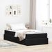 Maison Exclusive - Lit de rangement avec matelas, noir, 90 x 200 cm, velours