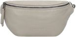 LIEBESKIND BERLIN Leren Schoudertas Gordeltas Seasonal Noos Sheep Natural Tavia Belt Bag Steel Lichtgrijs
