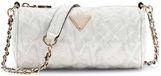 GUESS Giully II Mini Barrel Bag Cream White
