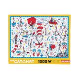 AQUARIUS Cat in The Hat Puzzle (1000 Piece Jigsaw Puzzle)