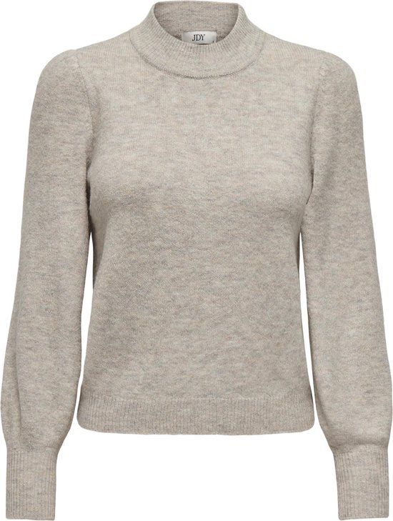 JDY JDYRUE LIFE L/S PULLOVER KNT NOOS Dames Trui - XXL - Chateau Gray;Melange