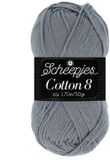 Scheepjes Cotton 8 50g - 710 Grijs