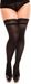 Glamory Vital - Hold-up kousen - 40 den - maat M - zwart