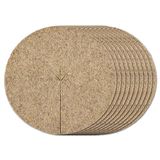 10 Hennep Natuurlijke Mulch Schijven - 30 cm - 600 g/m² - Plantenbescherming