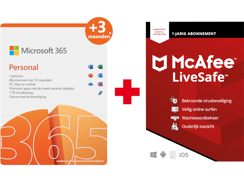 Microsoft microsoft 365 personal nl 12 maanden