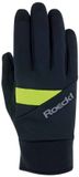 Roeckl Gants longs Reichenthal noir/soufre bronze Taille 8 Hommes