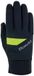Roeckl Gants longs Reichenthal noir/soufre bronze Taille 8 Hommes