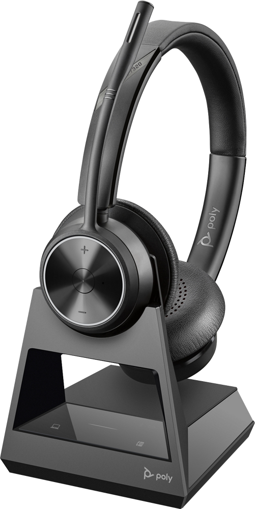 Poly SAVI 7300 - Headset - Draadloos - Zwart