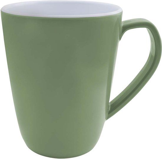 Bo-Camp Mok L - Two-tone - Melamine - 4 Stuks - Groen