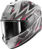Shark D-Skwal 3 Blast-R Mat Silver Violet Black SVK Integraalhelm XS