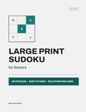 Large Print Sudoku for Seniors: 150 Easy to Hard Puzzles with Full Solutions and Bonus Brain Break Jokes — Volume 8