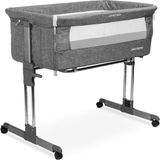 Caretero co-sleeper Slees2Gether - aanschuifbed Graphite