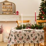 Fééric Lights and Christmas Tafelkleed Hulst Kerst - 140x360cm - Groen