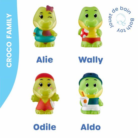 Klorofil De Familie "Croco" Speelset