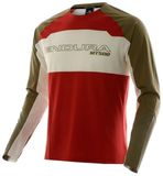Endura Mt500 Burner Lite Langarm Enduro Trui Rood XL Man