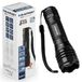 Blaupunkt Zaklamp LED zaklamp helder 300 lumen, 5 modi, verstelbare focus, IPX4 waterbestendig, aluminiumlegering, duurzaam, 4 uur looptijd, anti-slip grip - cadeau kamperen, wandelen, outdoor