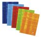 Clairefontaine 63362C Pak met 10 Geniete Schriften - 24x32 cm - 96 Pagina's Kleine Ruitjes - 90 g Wit Papier - Omslag Gecoat Karton - Willekeurige Kleuren