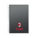 AC Milan A5 notitieboek met RPET-omslag en 160 pagina's gelinieerd papier, spiraalbinding, voor alle fans van Rossoneri - officieel product van Ac Milan
