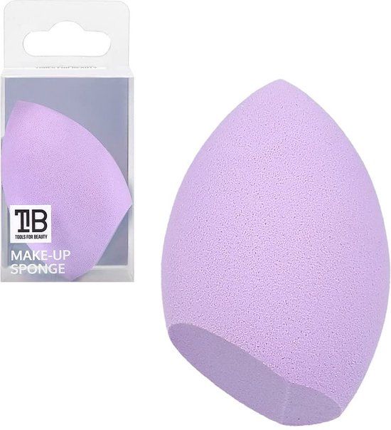 Mimo Mimo Makeup Sponge Olive 2 Cut Purple - 1 stuk