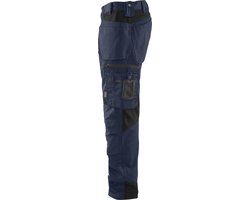 Blåkläder Werkbroek met spijkerzakken 1555-1860 - Donker marineblauw/Zwart - C48