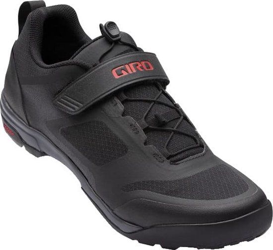 Giro Ventana Fastlace Mountainbikeschoenen - Heren - Maat 42 - Zwart/Donkergrijs