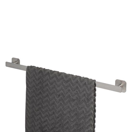 Tiger Colar Handdoekrek - 60 cm - RVS geborsteld - Zonder boren