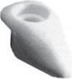 RECMAR Haak voor hoezen per 6 stuks 40×13 mm Wit (GS72248)