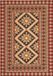 Safavieh Vloerkleed Ratia in- & outdoor 120 x 180 cm Polypropyleen Rood