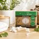 FEEL NATURAL Box met 500 wattenstaafjes, wit, bamboe