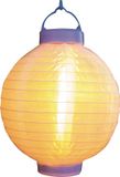 Merkloos Anna's Collection 2x stuks Luxe solar lampion wit met realistisch vlameffect op zonne-energie 20 cm