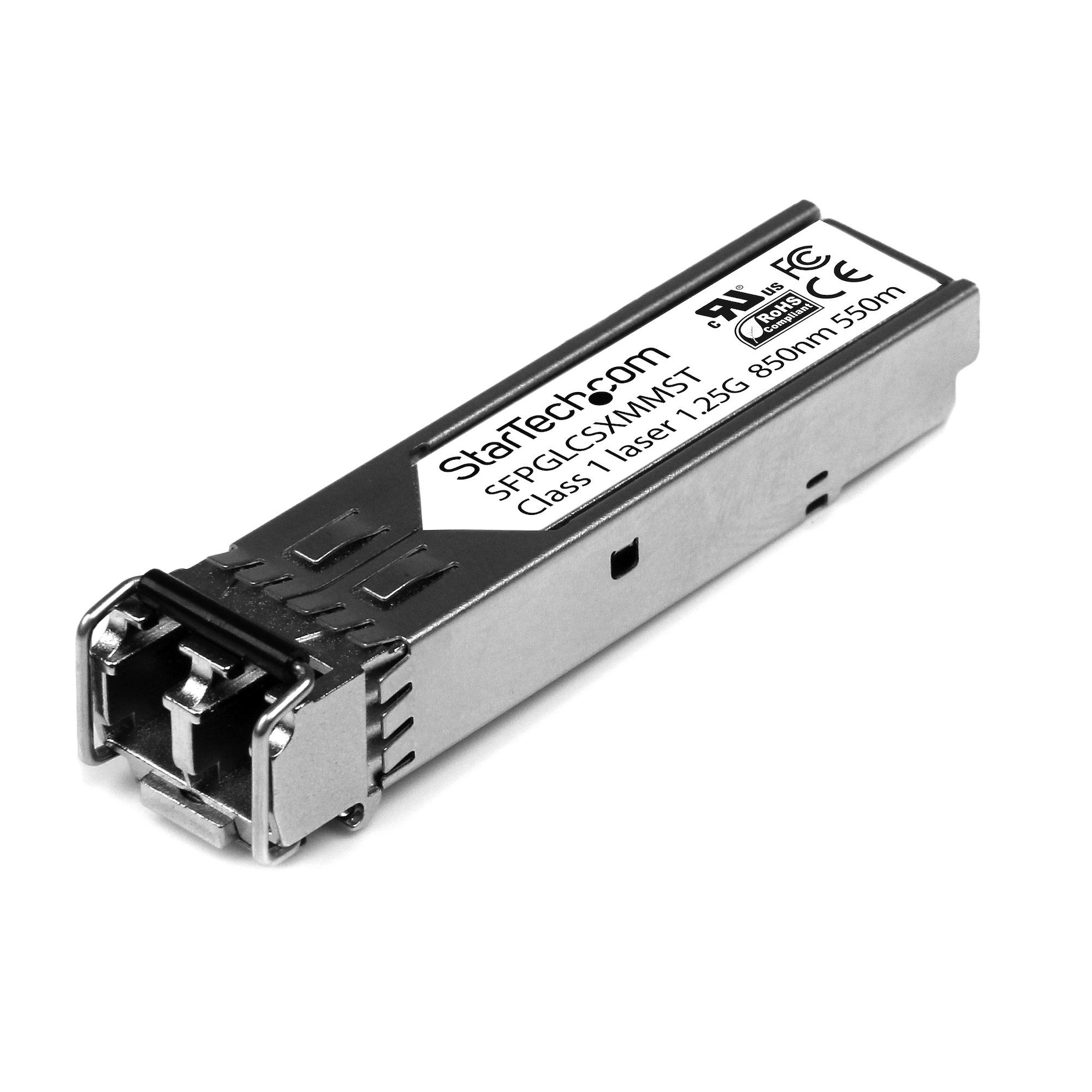 StarTech.com SFPGLCSXMMST - Gigabit Fiber SFP Transceiver Module - MM LC - 550 m - Cisco Compatible