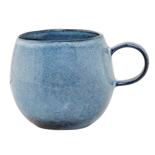 Bloomingville Mok Sandrine, blauw, keramiek
