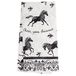 Karma Boho Theedoeken Paard, 18" x 22"