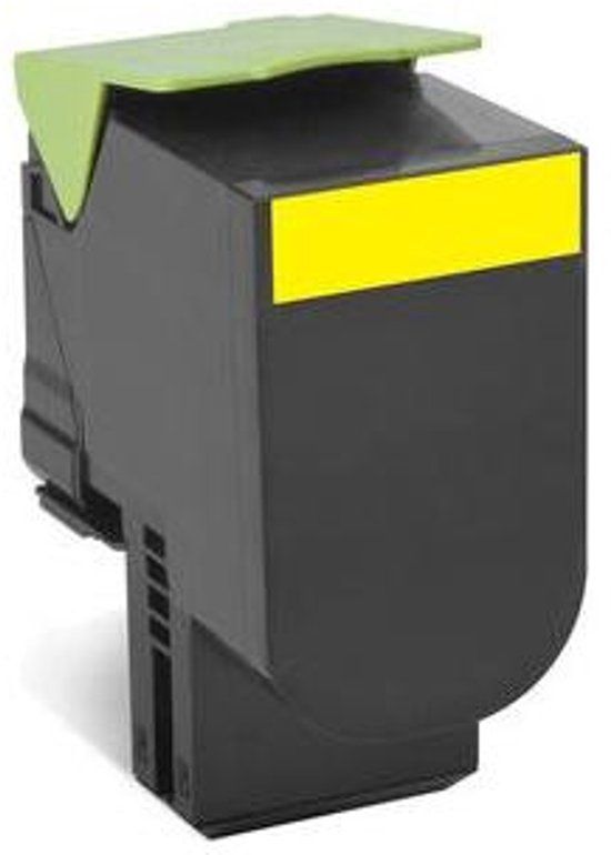 Lexmark 80C2SYE Toner Cartridge - Yellow - 2000 Pages - Compatible with Lexmark Printers