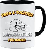 Papa & Dochtermok, beste vrienden voor altijd, grappig vaderdagcadeau, hoogwaardige koffiemok voor papa