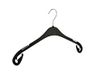 Le Hanger Gigant - Cintre - Adultes - T47 - 60 Pièces - Cintre pour chemisier - Cintre pour chemise - Plastique - Noir - Encoches pour jupe - 47 cm - Cintre - Série T (T47_00/60)