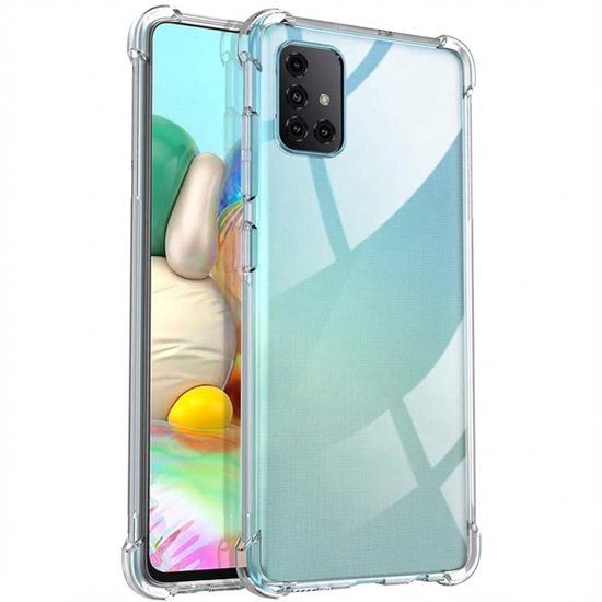 imoshion Shockproof Case voor de Samsung Galaxy A71 - Transparant
