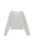 s.Oliver Shirt crème / zwart
