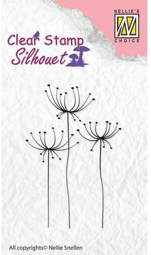 Nellie`s Choice "Schaduwbeeld Stempel ""Kruiden-1"""